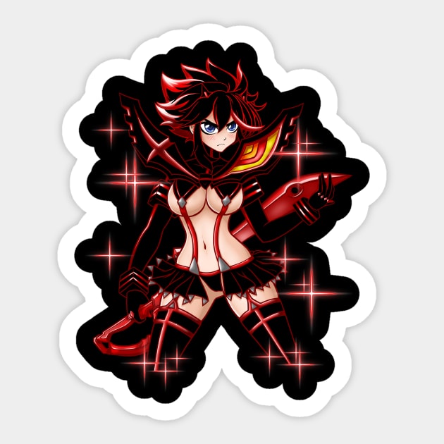 Ryuko Matoi – I finally get it now! Sticker by Sevie